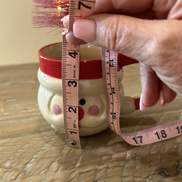 Santa Mug with Lighted Christmas Tree - Picture 11 of 12